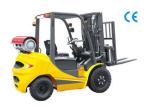 Speed 20 km / H Dual Fuel Forklift 3.5 Ton , LPG Forklift Truck With Clear