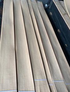 China Straight Grain Cut White Oak Wood Veneer 0.45mm Panel A Grade For Furniture factory