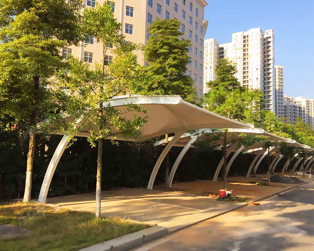 Membrane Fabric Heat Treated Finish Large Metal Sheds Workshops Fireproof