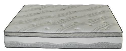 White soft luxury Euro top home/hotel bed independent pocket spring mattress
