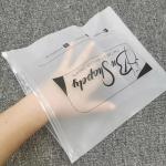 Thickened Custom Frosted Zipper Bag Recyclable Clothing Packaging Bags