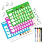 A3 Preschool Reward Chart Printable Magnetic Behavior Chart 0.8mm Thickness