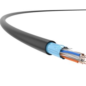 China Tactical Network Cable Cat6A Cable Oudoor 23AWG Bare Copper TPU Jacket factory