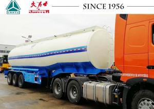 China Safe Tri Axle Fuel Storage Trailer For Petroleum Pump , Tanker Truck Trailer factory