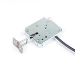 12V / 24V Electromagnetic Lock Carbon Steel Plated With Blue Zinc