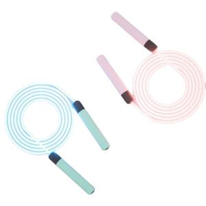 China Led Light Jumping Rope Colorful Skipping Rope 2021 New Design factory