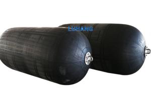 China Ship Mooring Bumper Pneuamtic Rubber Fenders High Strength Sling Type factory