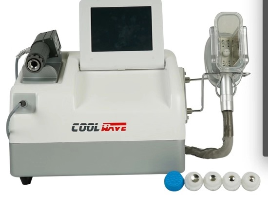 DC60-2 Physical Therapy 2 In 1 Cryolipolysis Slimming Machine 450VA Shock Wave Painless