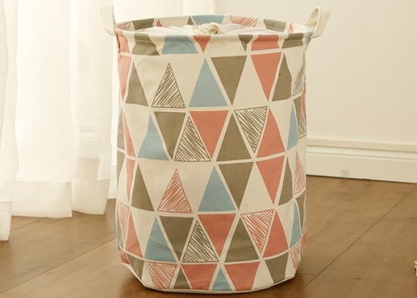 Foldable washing laundry clothes basket toy storage bag large box customizable
