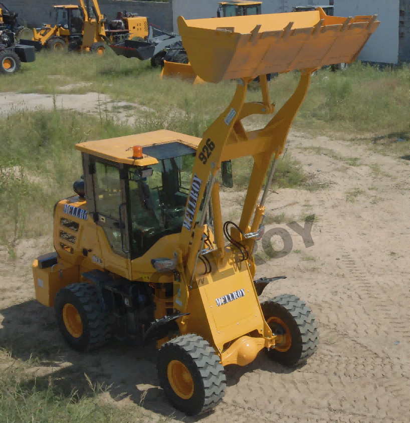 China Front Bucket Compact Wheel Loaders Yun Nei 490 Item 2400RPM factory