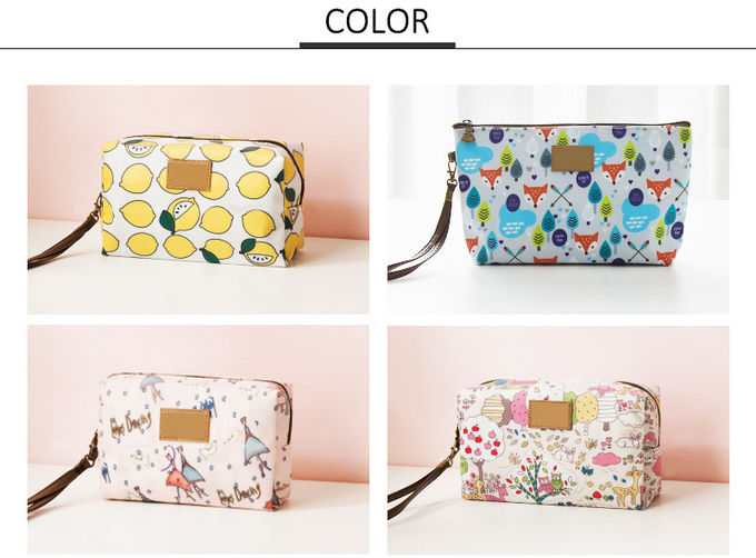 Fashion Women's Case Cute Cartoon Multi-Functional Makeup Pouch