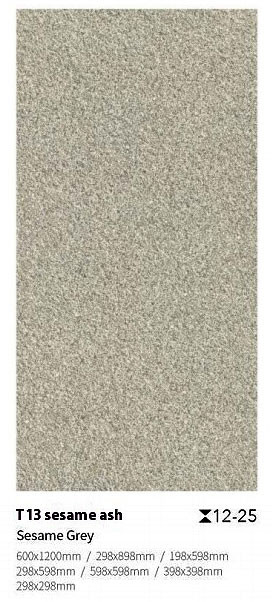 Eco-Friendly Gray Firebrick 300x600mm Exterior Floor Paving Tile For Shopping Mall
