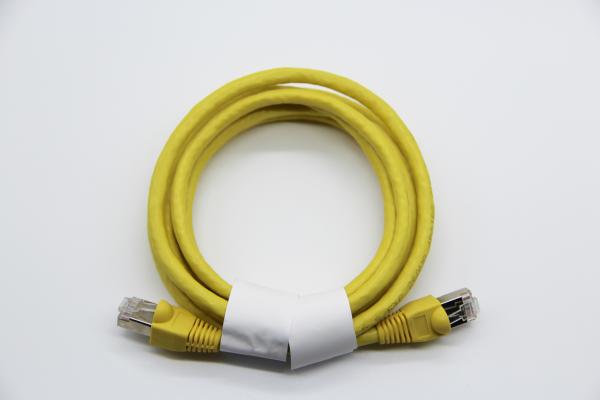 China Durable Cat6A Ethernet Patch Cable With Gold Plated Connector UL Certified factory
