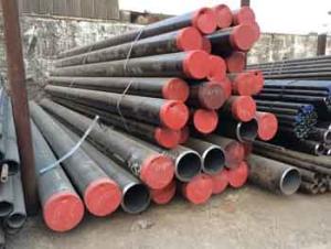 China ±0.01mm Thickness Tolerance Carbon Steel Pipe with Plastic Caps Protection and Welded Connection factory
