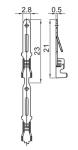 Stable Auto Wire Terminal Connectors / Automotive Crimp Terminals