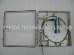 24 Core Fiber Optic Distribution Box Cabinet , 12 Port Outdoor Cable Termination