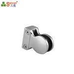 Custom Stainless Steel Handrail Fittings For Indoor Balcony Railing Glass Clamp