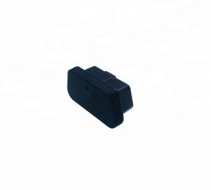 China Mini OBD2 OBDII Enclosure with 16 Pin J1962 OBD2 Male Plug Connector factory