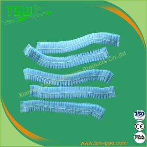 China Disposable Non Woven Bouffant Medical Cap For Cleanroom mob cap protective products factory
