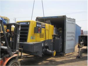 China Used KOMATSU WA380-3 Wheel Loader Sold to Jordan Aqaba port factory