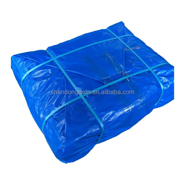 PE Tarpaulin 100% Virgin Waterproof Canvas Wear Resistant Tarpaulin Density 6*6-16*16