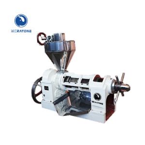 China Sesame Nut Grains Electric Oil Press Machine ZX125 210-300kg/h High Oil Output Rate factory