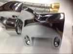Medical Foot Valve Made of Brass And Chrome Plated For Hospital Operating Room