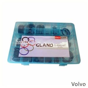 China Volvo Excavator Rubber Silicone O Ring Box Set on sale