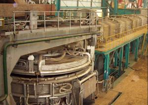 China 15 Ton EAF Small Electric Arc Furnace Steel Making factory
