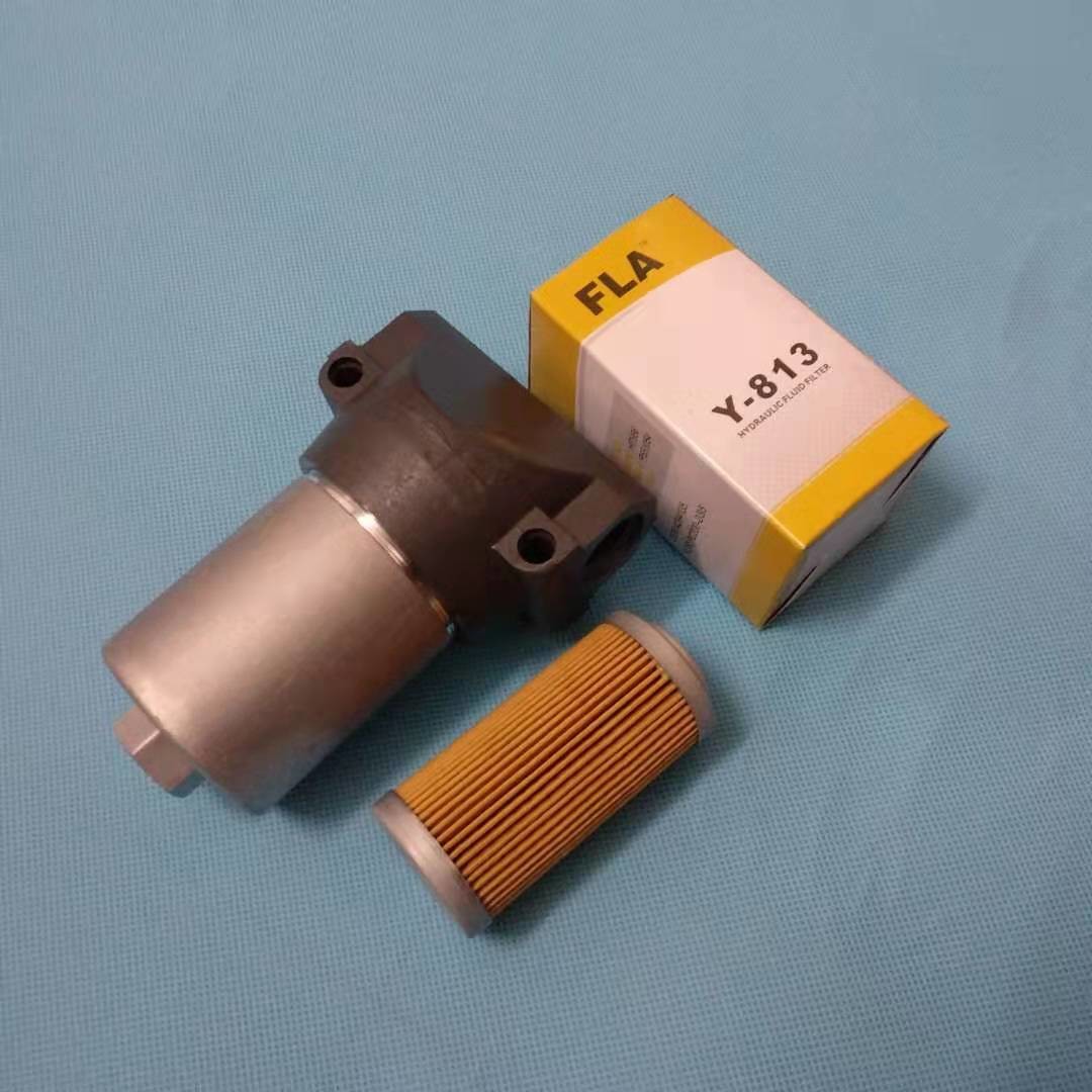 Steel Hydraulic Pilot Filter HITACHI EX200 ZAX200 Model Applied High Strength