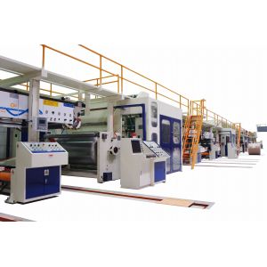 China Single Facer Paperboard Making Machine Low Noise 200m/Min Speed on sale