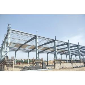China Prefab Industrial Diversified Workshop Steel Structure Construction Q235 / Q345 Modular factory