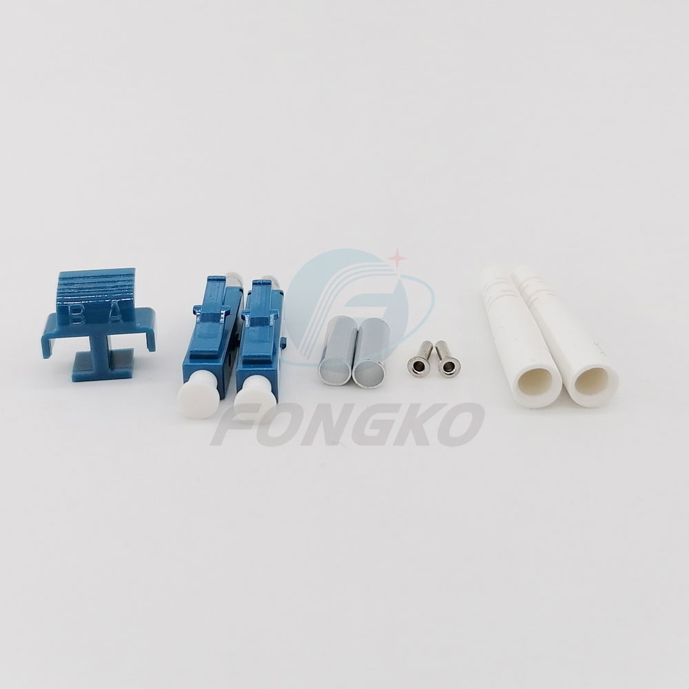 Duplex 3.0mm Fiber Optical Lc Upc Connector Coupler For FTTH FTTX