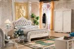 Classic Style Dubai Hotel Bed Luxury 9011