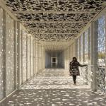 Interior Perforated Metal Panel 1000x1000mm Laser Cut Carved 2.5mm Thickness