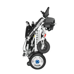 China CE Multifunction Foldable Electric Wheelchair With Tilt Recline factory