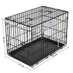 Durable Heavy Duty Metal Dog Kennel Scientific Design Corrosion Resistant