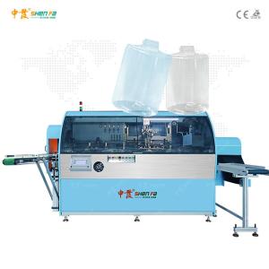 China Automatic one color plastic round bottle screen printing machine. factory