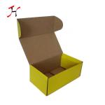 Custom Logo Printing Corrugated Paper Box Recyclable Material For Gift Packaging