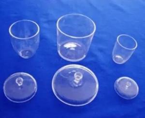 China High Temparature Resistance Ecnomical Quartz Urn heat Quartz Glass Crucible factory