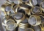 Corrosion Resistant Brass Filtering Screen Mesh For Chemical Filtration