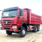Diesel Fuel Type 371HP Sino Howo Dump Truck Second Hand 10 Wheeler Tipper Truck