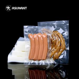China Clear Nylone Food Grade Vacuum Seal Food Bags Seafood Packaging Bags factory