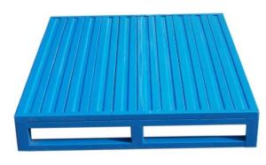 China Single Faced Metal Storage Pallet For Warehouse Storing Cargos factory