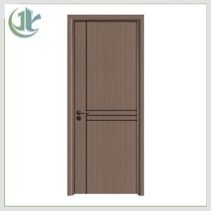 China Hollow Wood Interior WPC Waterproof Doors Flat Termite Resistant factory