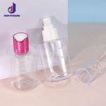 30ml 50ml 100ml PET Spray Bottle Luxury Empty Refillable Bottle With Wooden Cap