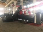 Double Cylinder Metal Briquetting Press High Production High Density
