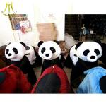 Hansel pay attention to details kids riding train amusement park moving outdoor