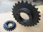 Large Diameter Steel Forging 100T Chain Gear Sprocket Mining Use High Wear