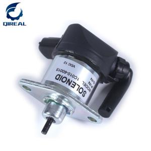 China Excavator Engine parts Fuel Stop Solenoid JS200 Flameout solenoid 1C010-60015 factory